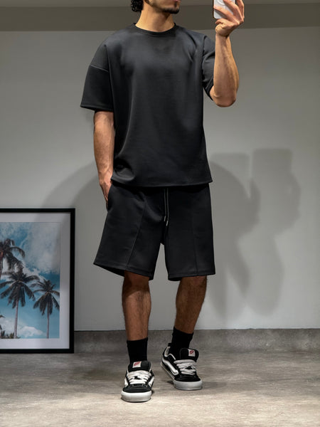 Ensemble Tee-shirt et Short Noir