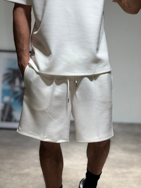Ensemble Tee-shirt et Short Blanc