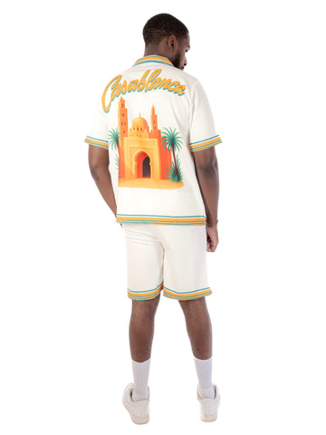 Ensemble chemise et short « Casablanca »