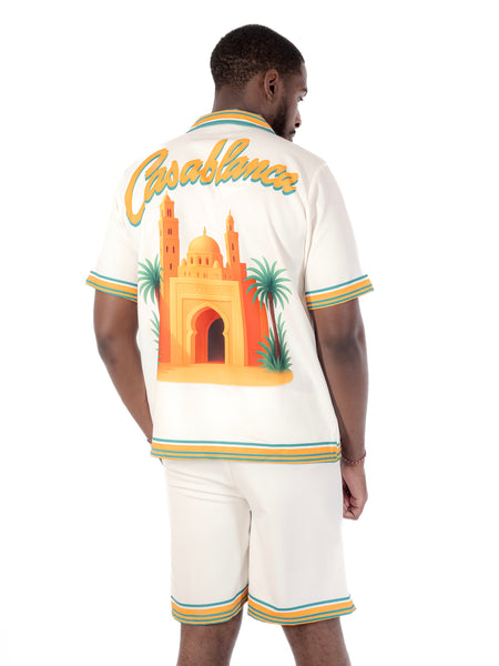 Ensemble chemise et short « Casablanca »