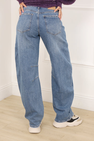 Pantalon jean coupe boyfriend