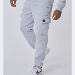 Bas de jogging techwear - Greige (Gris clair)