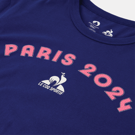 T-shirt JO Paris Homme - Bleu