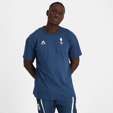 T-shirt Equipe de France JO Paris 2024 Homme - Bleu