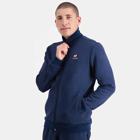 Sweat Zippé Homme - Bleu