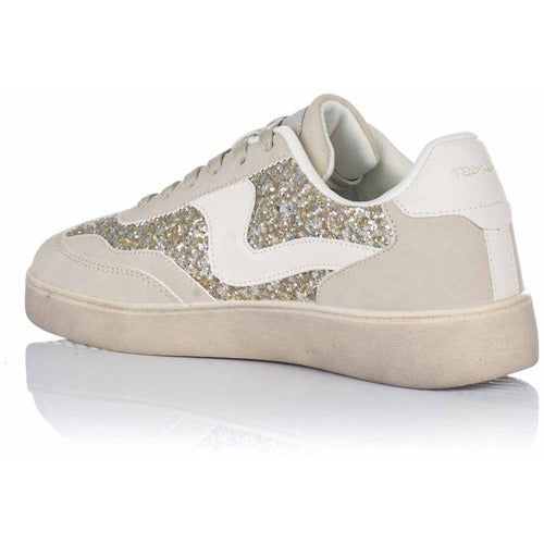 Basket Teddy Smith Femme Doré