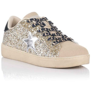 Basket Teddy Smith Femme Doré