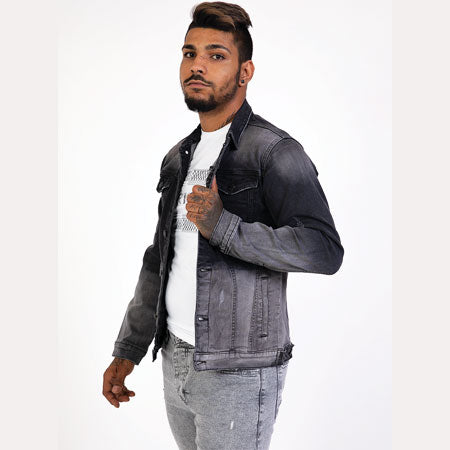 Veste en Jean Delave S58060 Noir