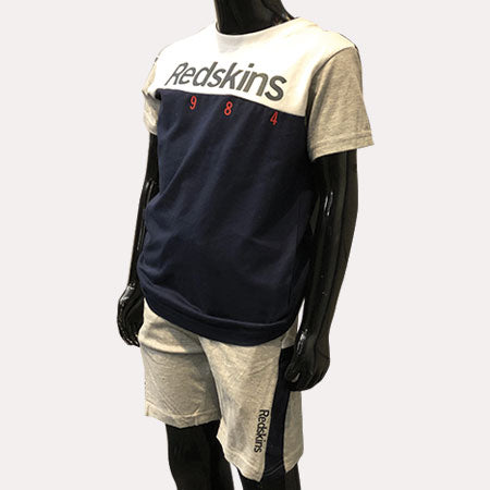 Ensemble Tee Shirt Et Short Junior SET300 Marine